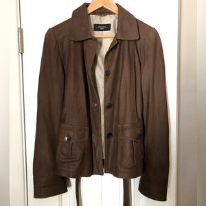 Max Mara Weekend Goat Leather Jacket- Vintage